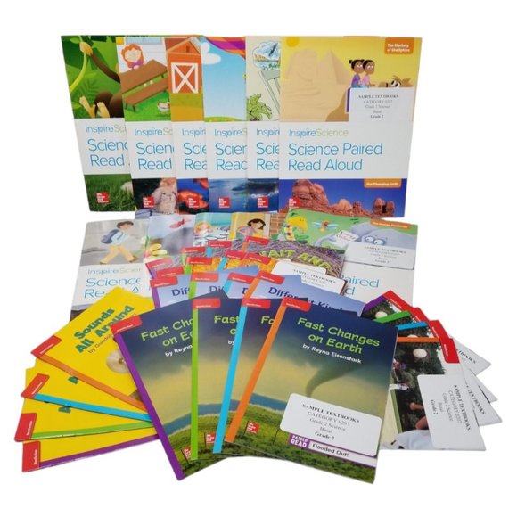Inspire Science Read Aloud Leveled Readers Grade 2 English Spanish Set McGraw - Picture 3 of 16